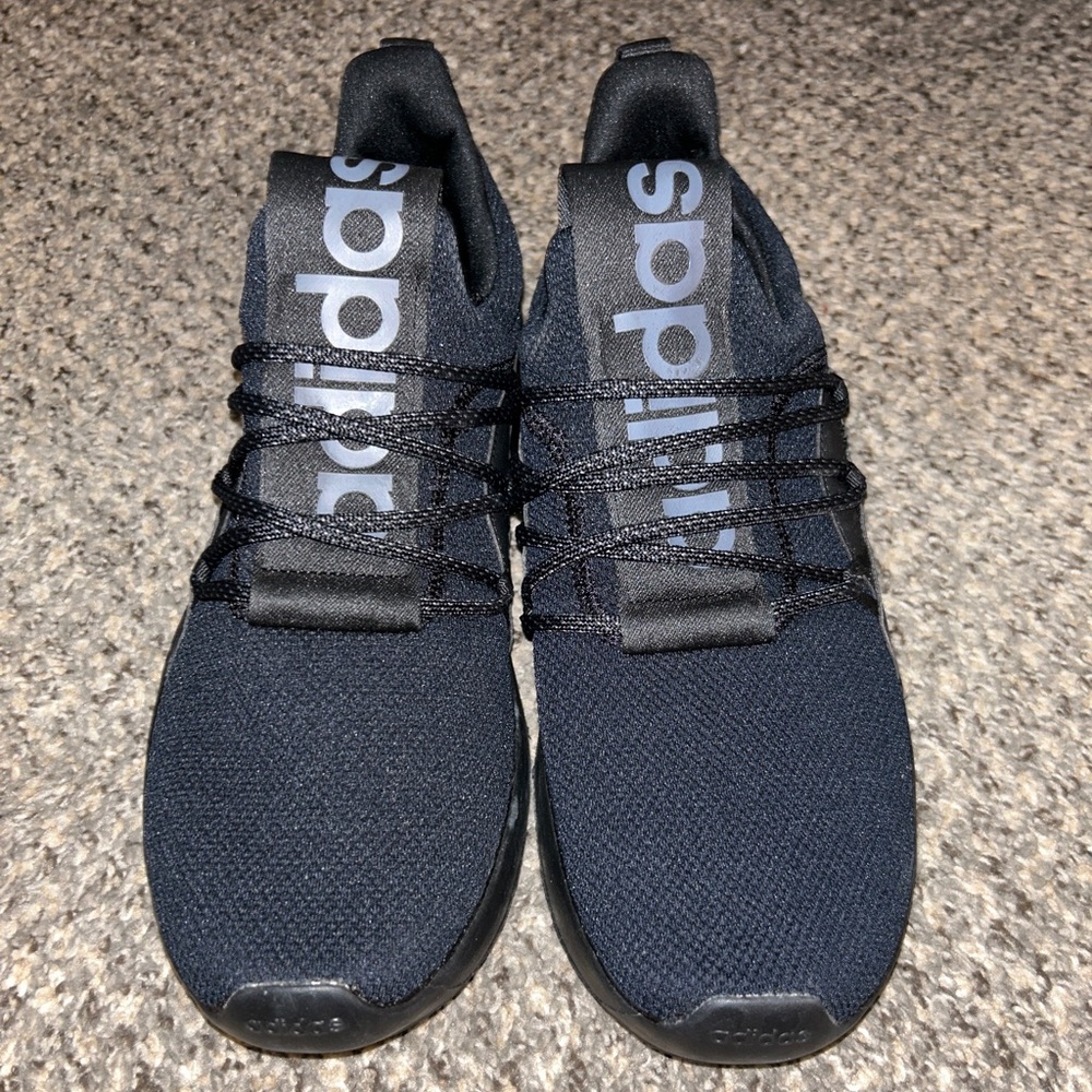 Men’s 10 Black Adidas Sneakers NEVER WORN - purchased wrong size